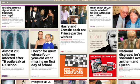 The Sun's website has experienced a boost since relaxing the paywall