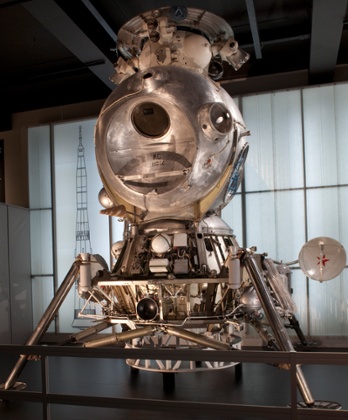 L-K 3 lunar lander in the Cosmonauts exhibition