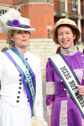 The launch of Care’s 2014 Walk In Her Shoes campaign in London.