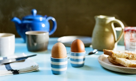 Boiled eggs, yesterday.