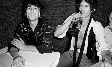 'I'd like to live another 25 years' … with Ronnie Wood in New York, 1980.