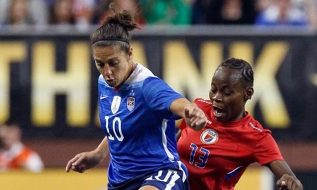 Carli Lloyd scored another hat-trick.