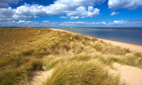 Holkham Bay seen from Burnham Overy.