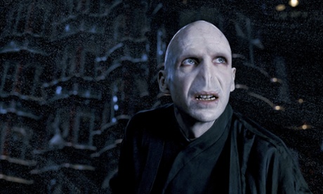 Ralph Fiennes as Voldemort in Harry Potter and the Order of the Phoenix.
