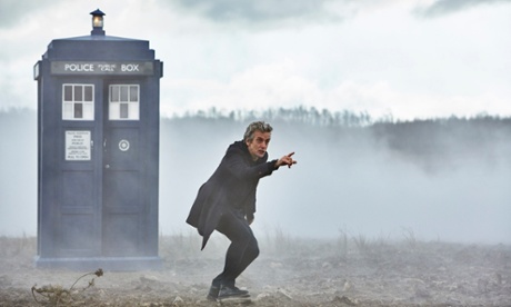 Tardissing the dirt… The Doctor (Peter Capaldi) in The Magician's Apprentice.