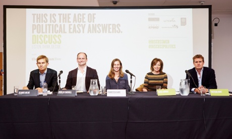 Guardian Live/Manchester Discuss panel, Manchester, 17 September 015