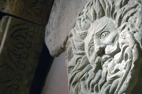 The Gorgon's Head, at the Roman baths