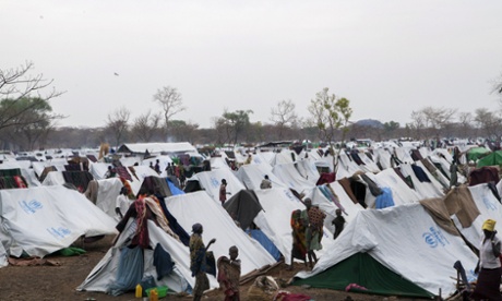 South Sudan refugee camp