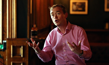 Tim Fallon of the Liberal Democrats in Cardiff, south Wales