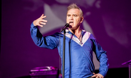 Morrissey on stage in Murcia, Spain, in May.