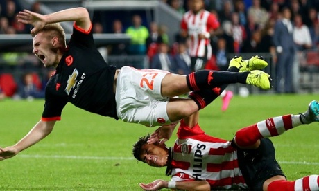 Supporting images for Louis van Gaal on Luke Shaw injury in Manchester United v PSV match  video