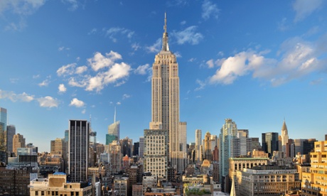 The Empire State building, probably the world's most iconic skyscraper.