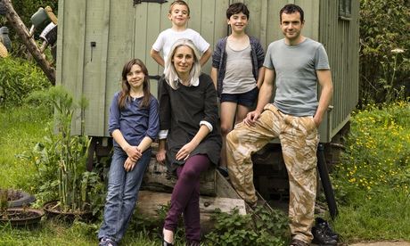 Tobias Jones and his family