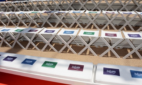 <strong>Fishing chairs</strong> The Burberry Prorsum SS15 men’s show