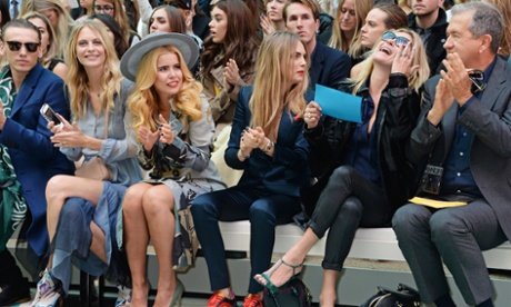 <strong>Bench</strong> <strong>mark</strong> An A-list frow at the Burberry Womenswear SS15 show