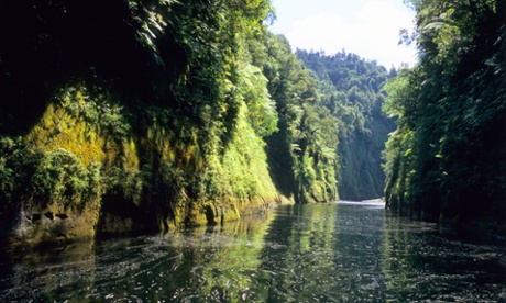 The Whanganui River in New Zealand