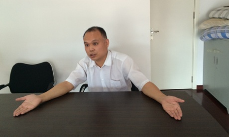 Yu Wensheng, a Chinese human rights lawyer who has spoken out against Wang Yu's detention.