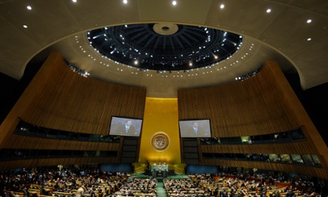 United Nations headquarters in New York.