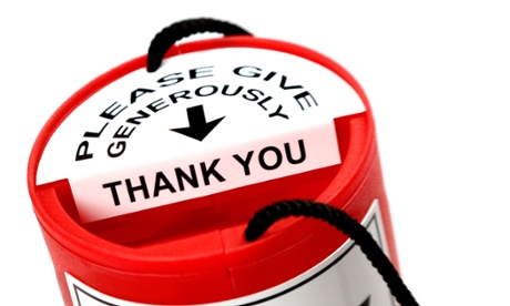 Charity tin