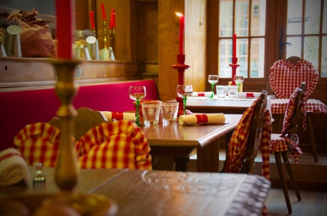 Winstub of the Hotel Chambard, Kayserberg, France