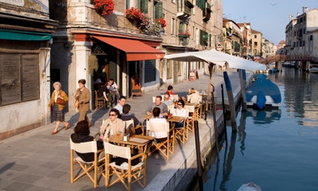 A Coffee Bar in Venice