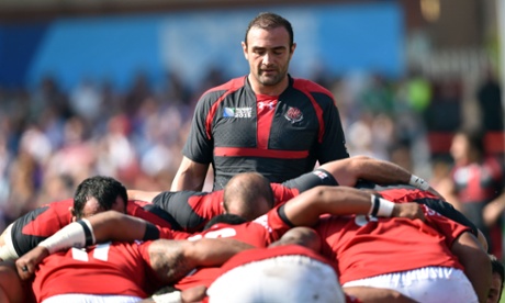 Georgia's captain Mamuka Gorgodze was a tower of strength for Georgia in their famous win over Tonga.