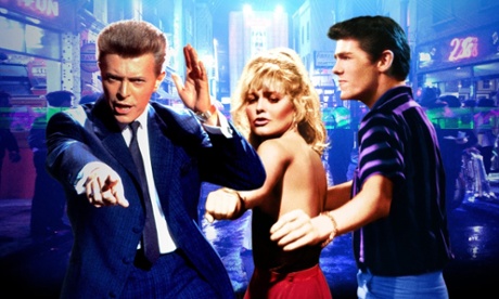 David Bowie, Patsy Kensit and Eddie O'connell in Absolute Beginners.