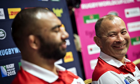 Japan's head coach Eddie Jones