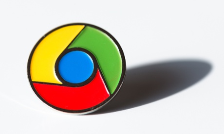 google chrome logo pin