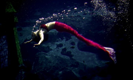 The Mermaid Show Mermaid Show at Weeki Wachee Springs, Florida, America - 23 Feb 2013 he Mermaid Show at Weeki Wachee Springs has been a staple of ''old school'' Florida tourism since 1947. The underwater theater, which holds several hundred guests, is the only one of its kind in the world