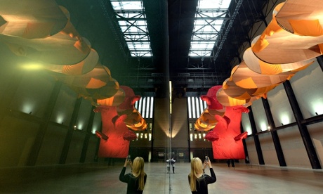 The Turbine Hall featuring Richard Tuttle’s installation.