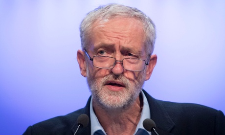 Labour party leader Jeremy Corbyn
