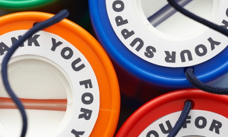 Charity donation boxes