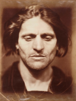 Iago, 1867, by Julia Margaret Cameron.