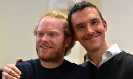 Frederic Wake-Walker (left) and Rolf Hind, director and composer of Lost in Thought: A Mindfulness Opera.