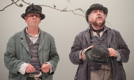Bill Paterson, left, and Brian Cox as Estragon and Vladimir in the Lyceum's Waiting for Godot.