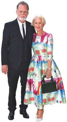Helen Mirren with husband Taylor Hackford