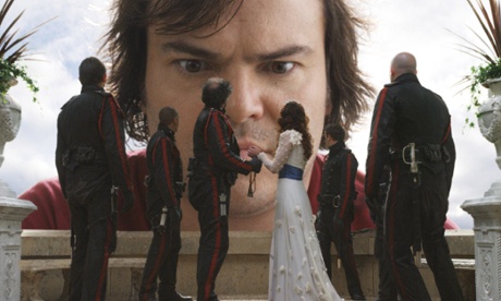 Jack Black in the film version of Gulliver's Travels.