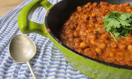 Perfect chana masala.