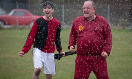 Cartwright (Samuel Cummings) and PE teacher Mr Glover (John Henshaw) in Cradle to Grave