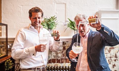 Hot fizz: Fever-Tree founders Tim Warrillow (left) and Charles Rolls. 