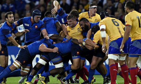 Romania's prop Paulica Ion