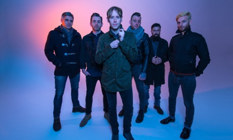 No Devotion … With Collect Record boss Geoff Rickly, front.