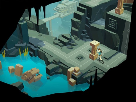 Lara Croft Go.