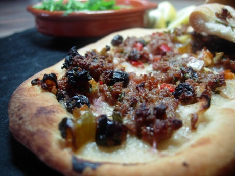 MizPepperpot's pic of her lamb and raisin flatbreads.