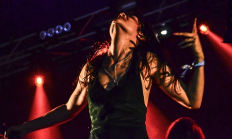 Natasha Khan on stage