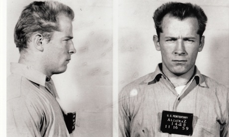 crime boss Whitey Bulger in Alcatraz in 1959.