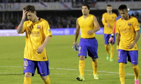 Lionel Messi, Luis Suárez and Neymar
