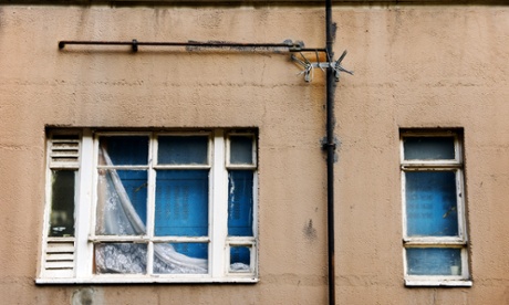 An empty council house on the Woodberry Down estate.