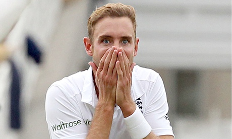 England's Stuart Broad provided the image of the season